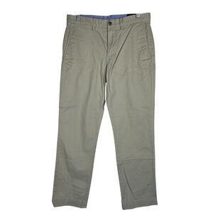 Men's Polo Ralph Lauren Stretch Straight Fit Khaki Trousers Pants Size 30 x 30